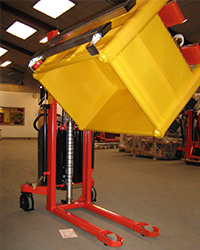 Coop manipula pesados recipientes con masa de un modo eficiente y ergonómico